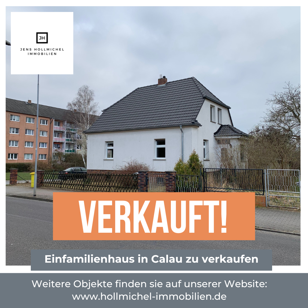 Geräumiges Einfamilienhaus in zentrumsnaher Lage in 03205 Calau